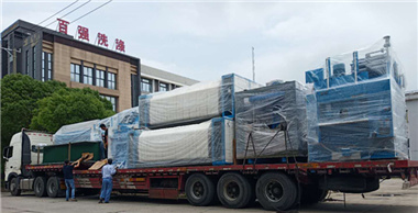 6月27、28日 百强洗涤龙等洗涤设备发货四川